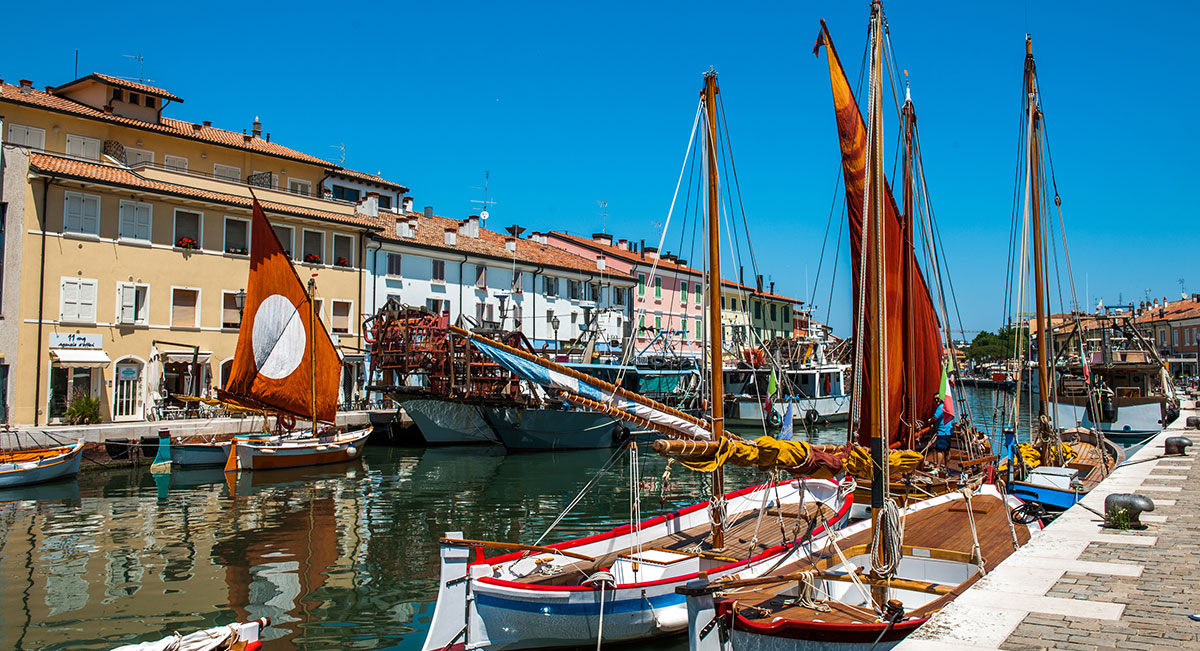 Porto canale di Cesenatico